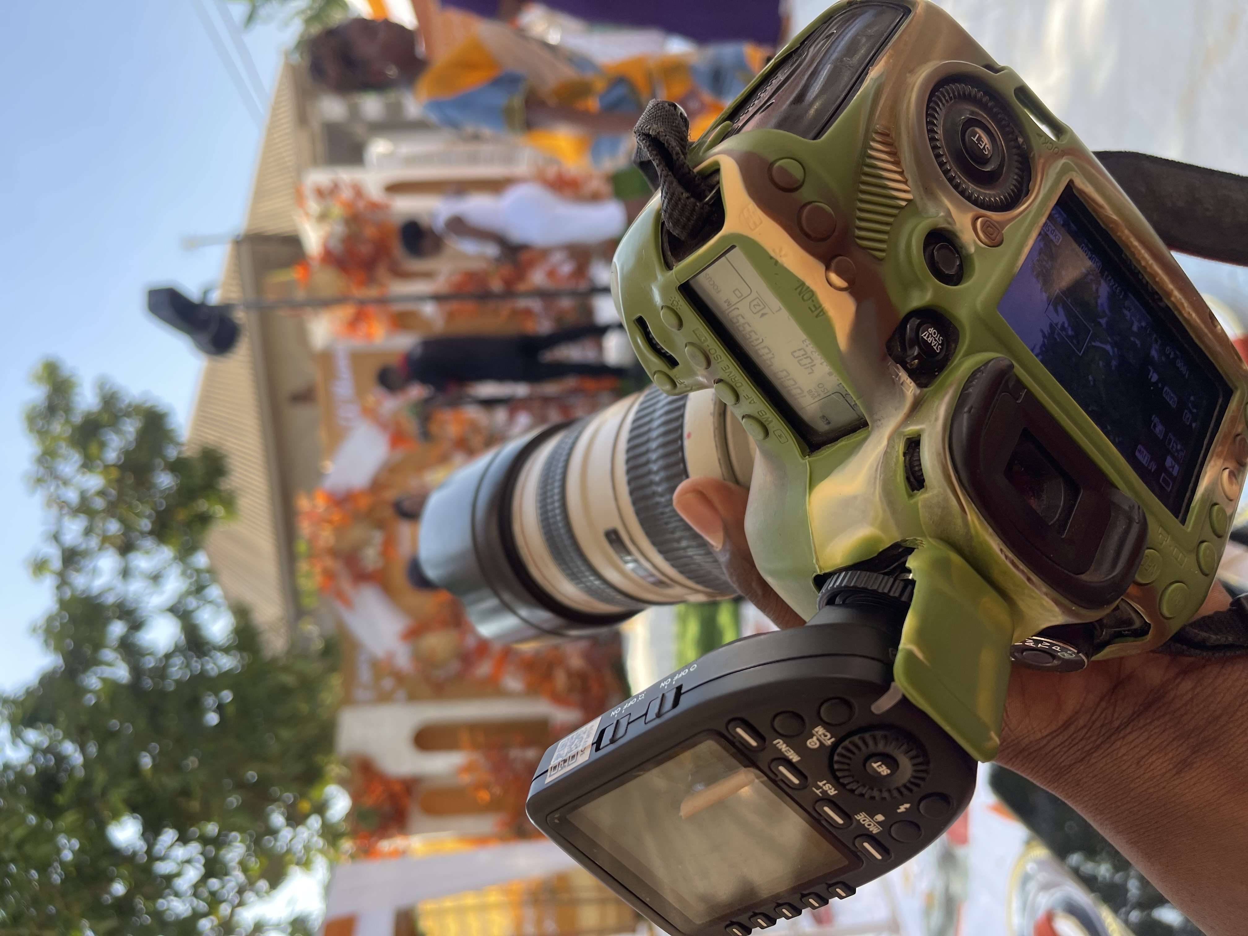 Canon 5d mark 70-200 manual lense for sale in Uganda Photo